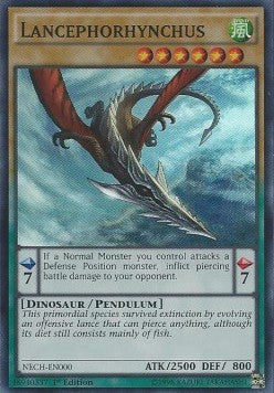 Lanzephorhynchus (V.1) NECH-000 Super Rare Near Mint Deutsch 1. Auflage