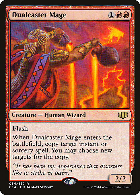 Dualcaster Mage C14-34 Rare Excellent Englisch