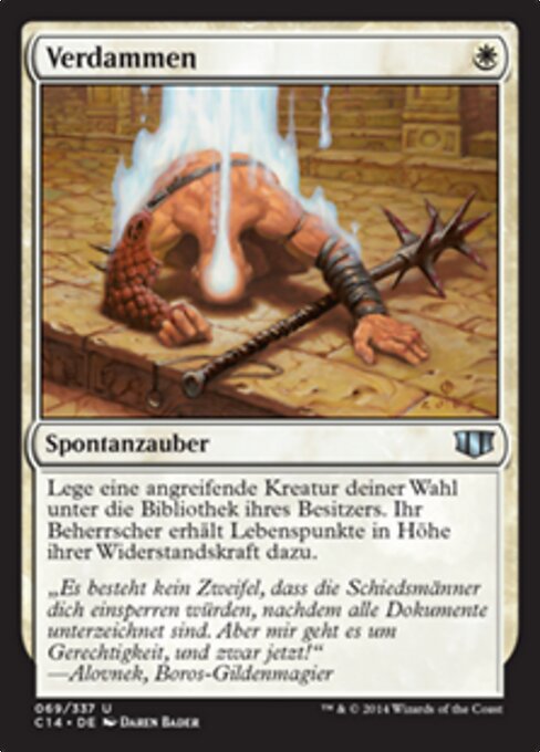 Verdammen C14-69 Uncommon Excellent Deutsch
