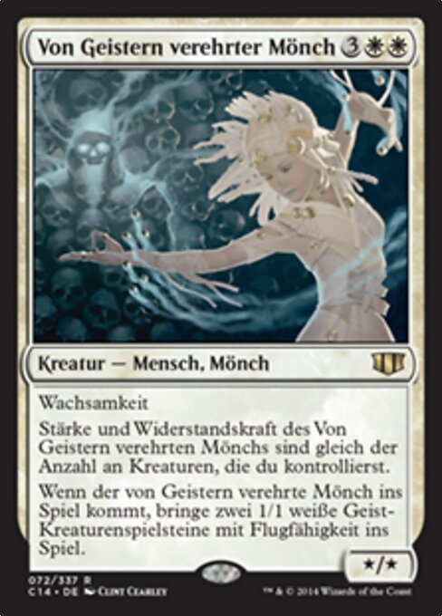 Von Geistern verehrter Mönch C14-72 Rare Excellent Deutsch