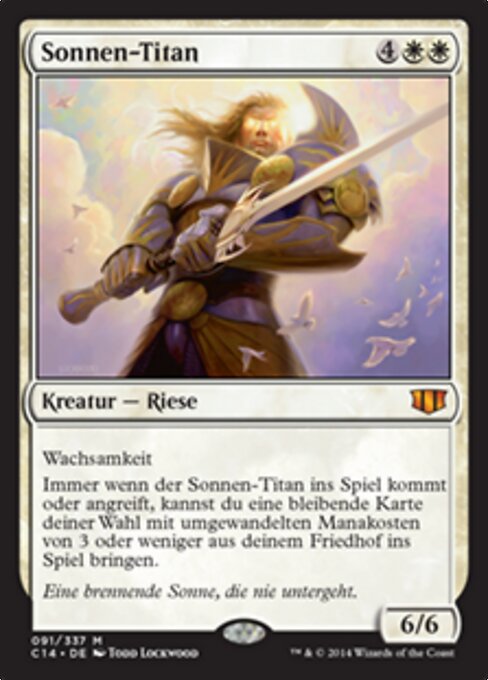 Sonnen-Titan C14-91 Mythic Excellent Deutsch