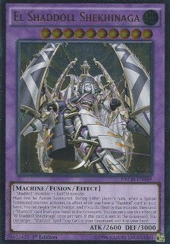El Schattenpuppe Shekhinaga NECH-DE049 Ultimate Rare Excellent Deutsch 1. Auflage