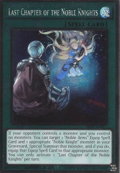 Last Chapter of the Noble Knights NKRT-017 Platinum Rare Excellent Englisch
