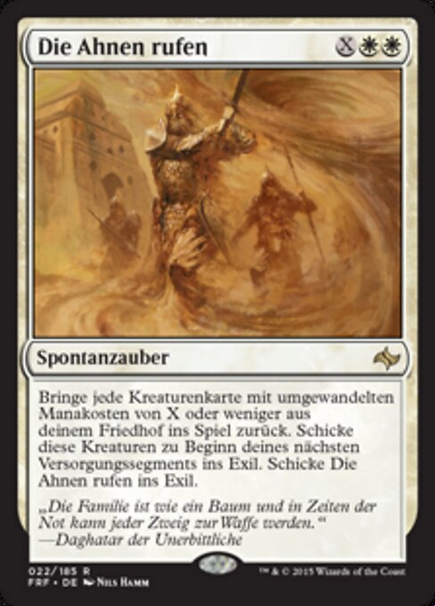 Die Ahnen rufen FRF-22 Rare Good Deutsch