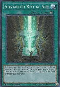 Fortgeschrittene Ritualkunst THSF-052 Super Rare Excellent Deutsch 1. Auflage