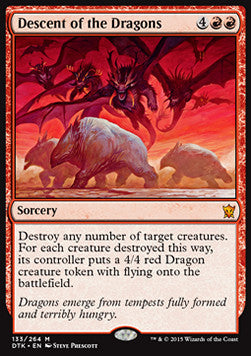 Anflug der Drachen DTK-133 Mythic Excellent Deutsch
