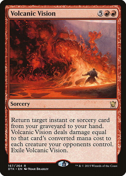 Volcanic Vision DTK-167 Rare Excellent Englisch