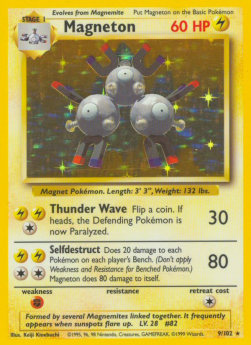 Magneton BS-9 Holo Rare Excellent Deutsch
