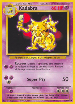 Kadabra BS-32 Uncommon Good Deutsch