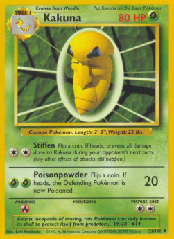 Kokuna BS-33 Uncommon Played Deutsch