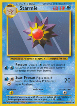 Starmie BS-64 Common Excellent Deutsch