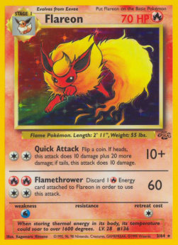 Flamara JU-3 Holo Rare Played Deutsch