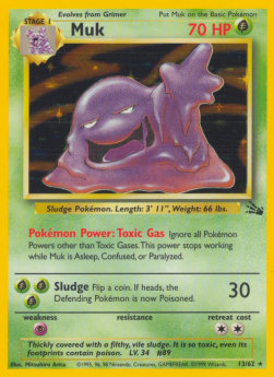 Sleimok FO-13 Holo Rare Good Deutsch