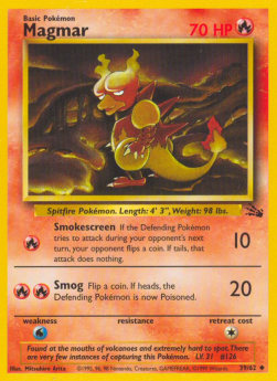 Magmar FO-39 Uncommon Excellent Deutsch