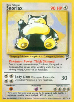 Snorlax B2-30 Rare Played Englisch