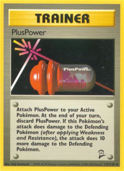PlusPower B2-113 Uncommon Excellent Englisch