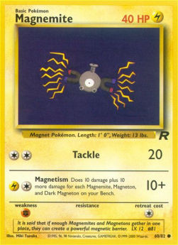 Magnemite TR-60 Common Light Played Englisch
