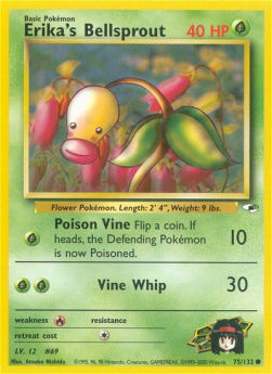 Erika's Bellsprout GH-75 Common Light Played Englisch