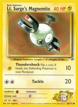 Lt. Surge's Magnemite GH-80 Common Good Englisch