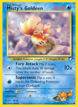 Misty's Goldeen GH-85 Common Light Played Englisch