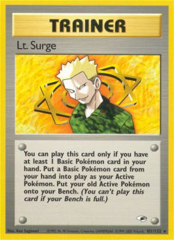 Lt. Surge GH-101 Rare Good Englisch