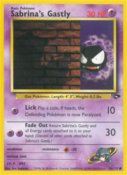 Sabrina's Gastly GC-96 Common Good Englisch