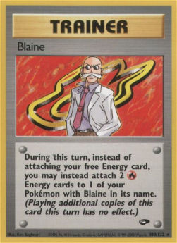Blaine GC-100 Rare Played Englisch