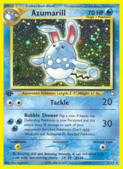 Azumarill NG-2 Holo Rare EX Englisch
