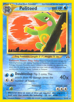 Politoed NDI-27 Rare Played Englisch