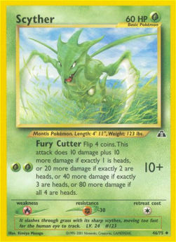 Scyther NDI-46 Uncommon Played Englisch