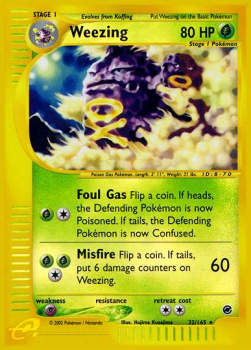 Smogmog EX-32 Holo Rare Light Played Deutsch