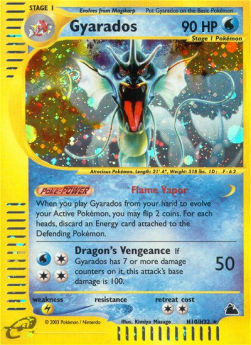 Garados SK-H10 Holo Rare Good Deutsch