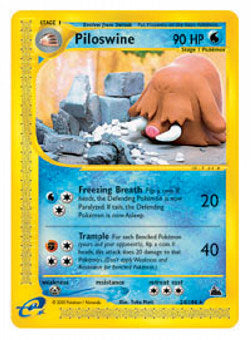 Piloswine SK-24 Rare Good Englisch