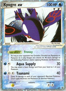 Kyogre ex NP-37 Promo Light Played Englisch