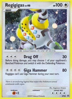 Regigigas Lv.46 DPPR-40 Promo Excellent Deutsch