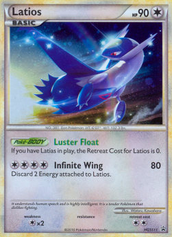 Latios HGSS-11 Promo Light Played Deutsch
