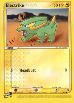 Frizelbliz (Headbutt) RS-52 Common Light Played Deutsch Reverse Holo