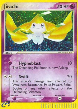 Jirachi MA-97 Secret Rare Light Played Deutsch