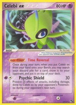 Celebi ex POP2-17 Ultra Rare Excellent Deutsch