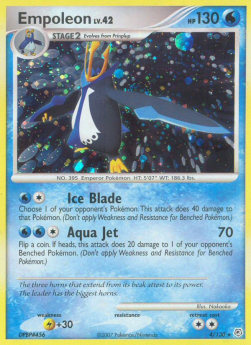 Impoleon Lv.42 DP-4 Holo Rare Good Deutsch