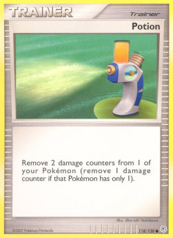 Trank DP-118 Common Light Played Deutsch Reverse Holo