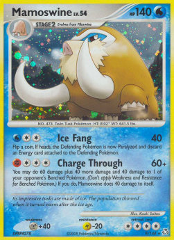 Mamutel Lv.54 LA-9 Holo Rare Excellent Deutsch