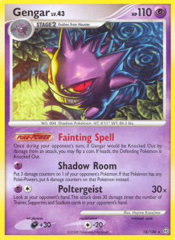 Gengar Lv.43 STF-18 Rare Excellent Englisch