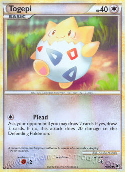 Togepi UD-70 Common Near Mint Deutsch