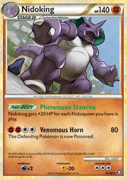 Nidoking TM-6 Holo Rare Good Deutsch