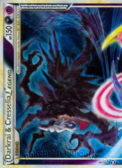 Darkrai & Cresselia LEGENDE TM-99 Ultra Rare Excellent Deutsch