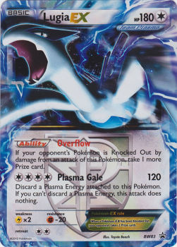 Lugia EX BW-83 Promo Good Deutsch