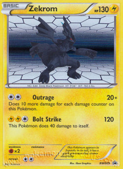 Zekrom BW-05 Promo Poor Deutsch