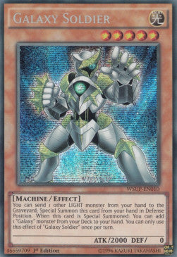 Galaxiesoldat WSUP-010 Secret Rare Poor Deutsch 1. Auflage