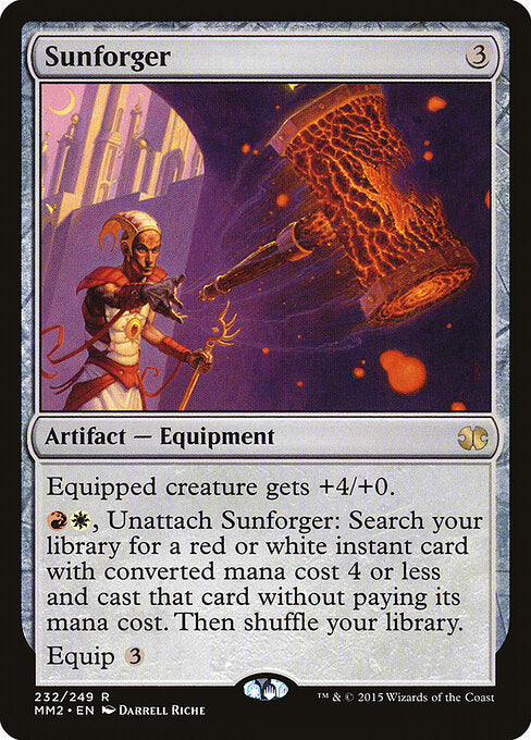 Sunforger MM2-232 Rare Light Played Englisch